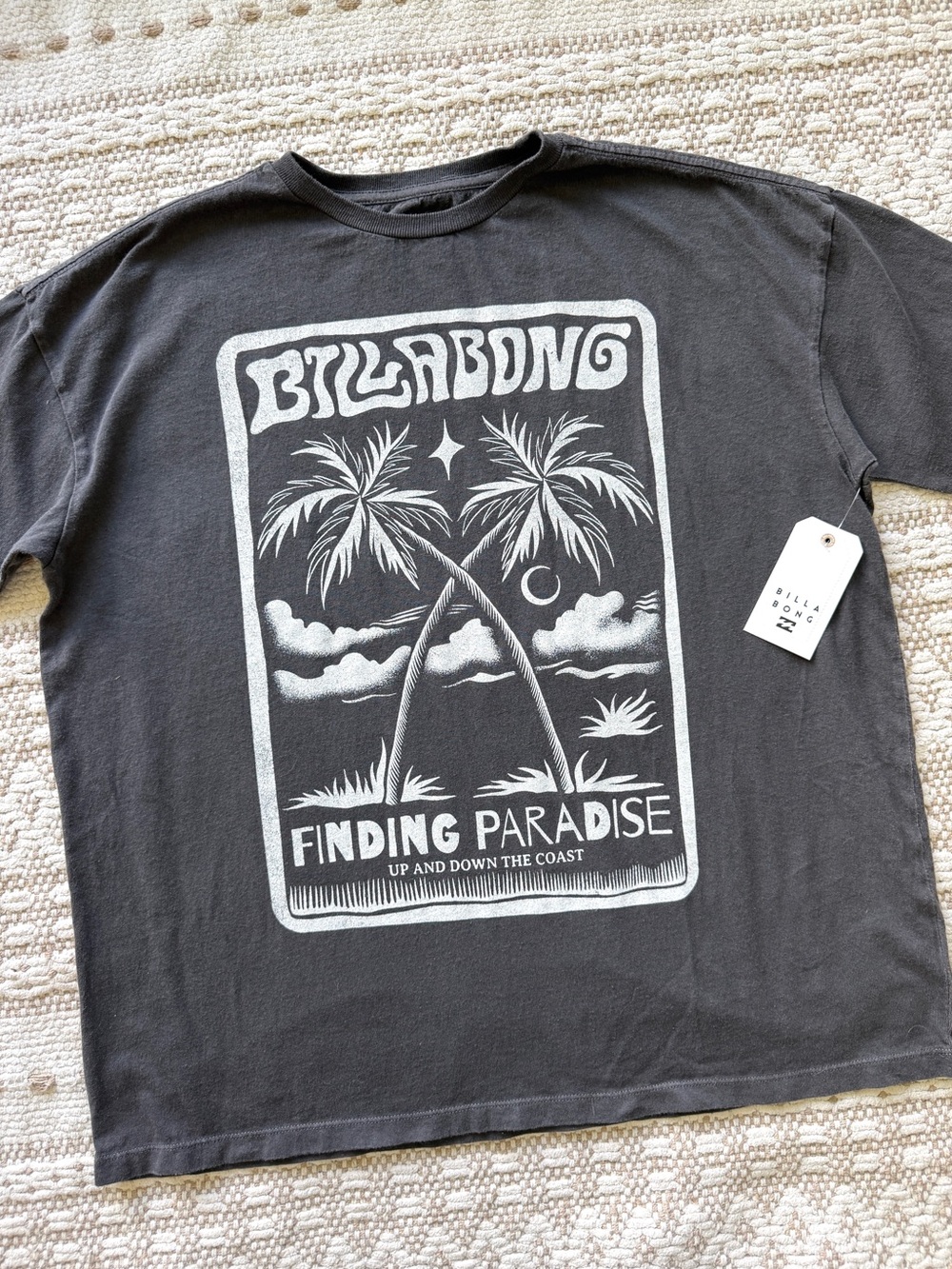 🔥🔥BILLABONG - OVERSIZED TROPICAL FILMORE SHORT SLEEVE BOYFRIEND TEE🔥🔥